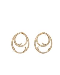 Stephen Webster Metallic Barb Hoop Earrings