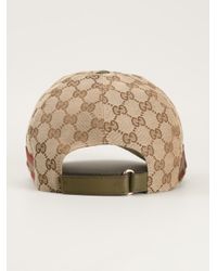 gucci strap back hat
