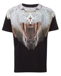 for eksempel rulle Kælder Marcelo Burlon Animal-Print T-Shirt in Black for Men - Lyst