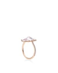 Susan Foster | Pink Morganite Rose Cut Ring | Lyst