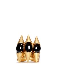 Ela Stone | Metallic Gina Spike Stone Ring | Lyst