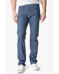 7 For All Mankind - Blue No Fade Denim: Standard Classic Straight for Men - Lyst