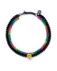 Venessa Arizaga | Multicolor 'rainbow Smile' Necklace | Lyst
