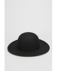 wide brim bowler hat