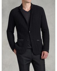 knit sweater blazer