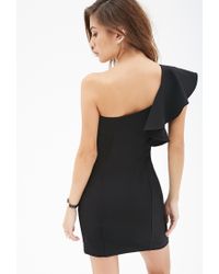 forever 21 one shoulder dresses