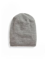 Saks Fifth Avenue | Gray Merino Wool Knit Hat for Men | Lyst