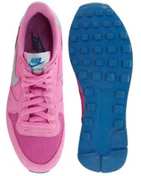 Nike Internationalist Pink Trainers - Lyst