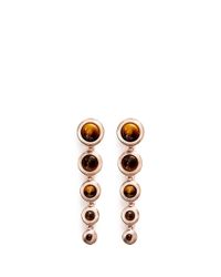 Eddie Borgo | Metallic Graduated Gemstone Cone Drop Earrings | Lyst