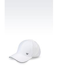 Emporio Armani Synthetic Hat in White 