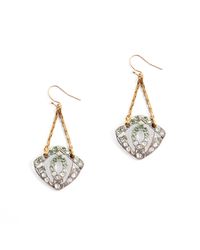 Lulu Frost | Green Atrium Earring | Lyst