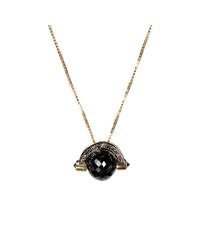 Ara Vartanian | Black And Brown Diamond Pendant | Lyst