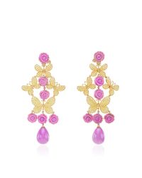 Lydia Courteille | Metallic One Of A Kind Sweet And Sour Earrings | Lyst