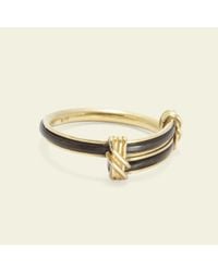 Erica Weiner Raj Era Elephant Hair Ring In Metallic Lyst
