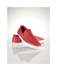 Polo Ralph Lauren | Purple Chino Kendrik Slip-On Sneaker for Men | Lyst