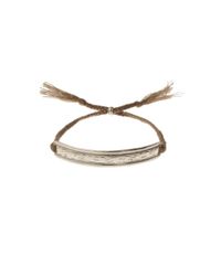 Cooperative De Creation | Metallic Silver Bar Bracelet | Lyst