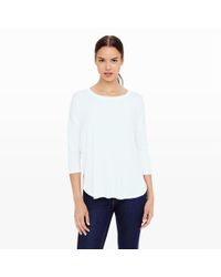 Club Monaco | White Renee Top | Lyst