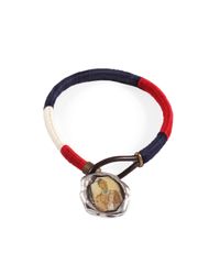 Lulu Frost | Multicolor G. Frost Tri-nation Wrapped Wax Seal Bracelet | Lyst