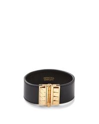 Rebecca Minkoff | Black Curbs Leather Cuff | Lyst