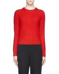 Rag & Bone | Red 'alexis' Cashmere Sweater | Lyst