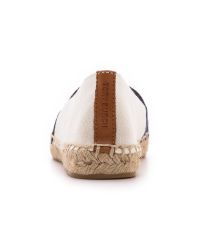tory burch espadrille white