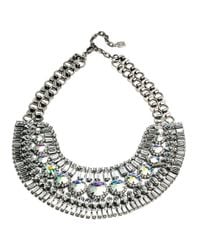 DANNIJO | Metallic Bea Collar Necklace | Lyst