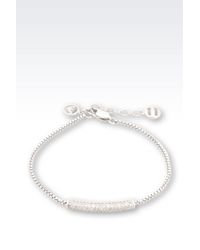 Emporio Armani | Metallic Bracelet | Lyst