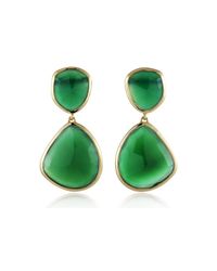 Monica Vinader | Green Siren Cocktail Earrings | Lyst