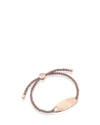 Monica Vinader | Metallic Bali Friendship Bracelet | Lyst