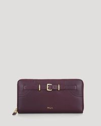 Pink Pony | Purple Lauren Wallet - Lauren Zip | Lyst