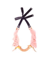 Lizzie Fortunato | Pink Flower 1970 Necklace | Lyst