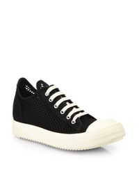 rick owen platform sneakers