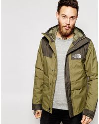 north face canvas jacket