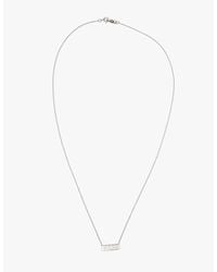 Winden Jewelry | Metallic Babe Necklace In Silver | Lyst