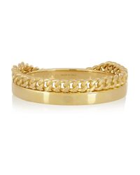 Chloé Metallic Carly Gold Tone Bracelet