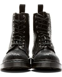 high shine dr martens