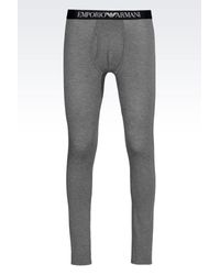 Emporio Armani | Gray Pant for Men | Lyst