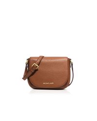 MICHAEL Michael Kors | Brown Crossbody - Bedford Medium Flap Messenger | Lyst