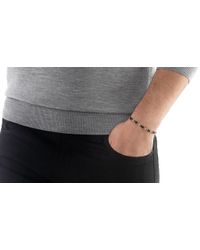 John Hardy | Black Classic Chain Round Beads Bracelet | Lyst