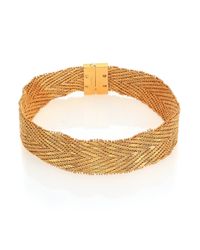 Givenchy | Metallic Chevron Chain Choker Necklace | Lyst