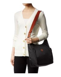 Longchamp Blue Le Pliage Hobo Bag