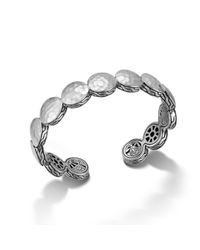 John Hardy | Metallic Hammered Cuff | Lyst