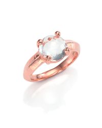 Ippolita | Pink Rose Rock Candy Clear Quartz Knife Ring | Lyst