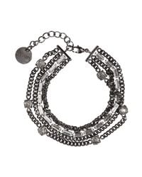 Dorothee Schumacher - Gray Radiant Double Bracelet - Lyst