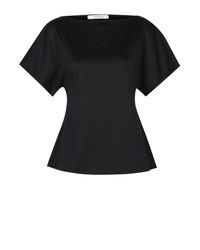 Dorothee Schumacher - Black Clean Couture Shirt Boatneck 1/4 - Lyst