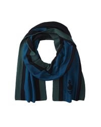 Vivienne Westwood Blue Striped Scarf for men
