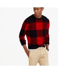 buffalo print sweater