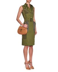 Sergio Rossi Brown Snakeskin And Suede Pumps