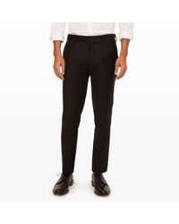 Club Monaco | Black Connor Wool Dress Trouser for Men | Lyst