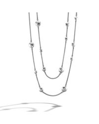 John Hardy | Metallic Disc Stations Sautoir Necklace | Lyst